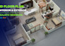 do 2d house plan, 3d floor plan, architecture plan